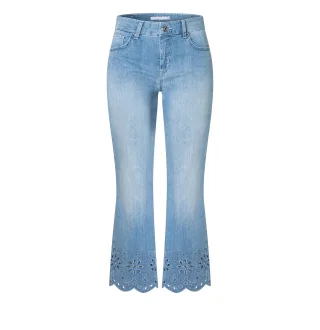 MAC - MAC JEANS - KICK, Super soft summer denim blau - Gr. - 32