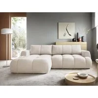 MIRJAN24 Ecksofa Mitto, mit Bettkasten und Schlaffunktion, Ausziehautomatik DL, 270x173x85 cm