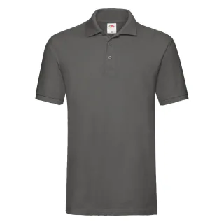 Fruit of the Loom - "Premium" Poloshirt für Herren (Hellgrau)