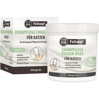 Felisept Fellpflege Felisept Zahnpflege Finger-Pads für Katzen 50 Stück