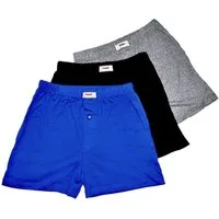 Toker Collection® Boxershorts Herren Boxershort 3er Pack Baumwolle (Spar Packung, 3-er Pack) mit Logo auf dem Taillengummi