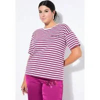 Studio Untold T-Shirt T-Shirt Streifen Stick Halbarm