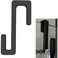 TSB Werk Handtuchhaken Handtuchhaken Duschtür Duschkabine Halter, (1-St), Handtuchhalter, Kleiderhaken, Universal