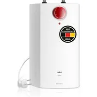 AEG Haustechnik Kleinspeicher Huz 5 DropStop, Untertischboiler 5 Liter, Niederdruck, mit Thermostop, mit Stecker
