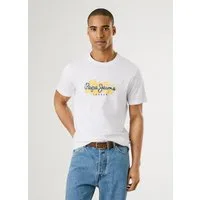 Pepe Jeans T-Shirt MILTON TEE mit Logoprint vorn