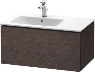 Duravit L-Cube Waschtischunterbau wandhängend Eiche dunkel gebürstet Matt 820x481x400 mm - LC6141072 LC614107272