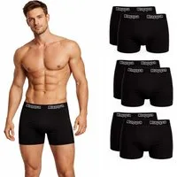 Kappa Boxershorts Kappa Boxershorts Sets Unterhosen Slip Toledo 6x Schwarz / Schwarz