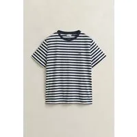 Gant Kurzarmhemd T-Shirt mit Streifen - Regular Fit