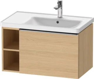 Duravit D-Neo Waschtischunterbau wandhängend Natur Eiche Matt 784x452x440 mm - DE4257070300000 DE4257070300000