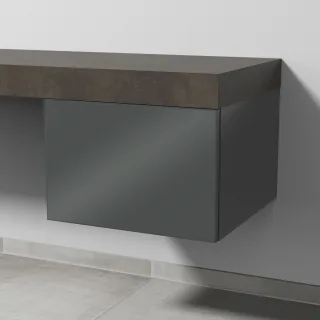 Sanipa Anbau-/Solitärschrank mit Auszug 2morrow (P223179) 340x500x520, P223179 P223179