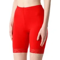 Bellivalini Leggings Damen Kurze Hose BLV50-217 (1-tlg) mit Spitze