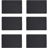 Zeller Present Platzset, (Set, 6-St), Kunstleder, metallic, 30x45 cm