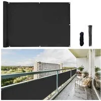 CCLIFE Balkonsichtschutz Balkon Sichtschutz Terrassen Sichtschutz Garten ohne bohren
