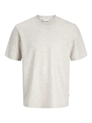 JACK&JONES - JJEAUSTIN TEE SS NOOS Antique White - Gr. - L