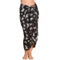 PANASIAM Sarong Pareo Tuch aus Viskose - blickdichtes Unisex Strandtuch & Wickelkleid, Viskose, in Größe L & XL - Wickelrock oder Bikini Cover-up für Damen & Herren
