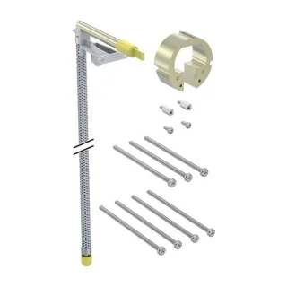 Geberit Sigma Verlängerungsset 244622001 Wandmontage, für elektronische Waschtischarmatur