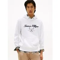 Tommy Hilfiger Hoodie SCRIPT LOGO HOODY mit aufgesticktem Logo