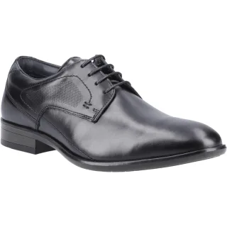 Pod Carl Leder Herren Schnürschuhe Schwarz