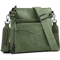 TANTOMI Umhängetasche Damen Schultertasche Mittelgroß, Crossbody Bag mit RFID-Kartenfächern, Damen Handtasche Henkeltasche Schultertasche Crossbody Bag
