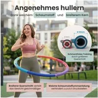 ElLi Hoop Hula-Hoop-Reifen Elli Hoop - Hula Hoop Reifen M (8-tlg)