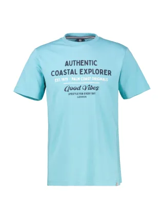LERROS - O-NECK reef blue - Gr. - XXXL