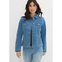 bonprix Jeansjacke bequeme Passform, mit Brust- und Eingriffstaschen