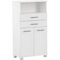 welltime Midischrank 2 Türen, Metallbeschläge
