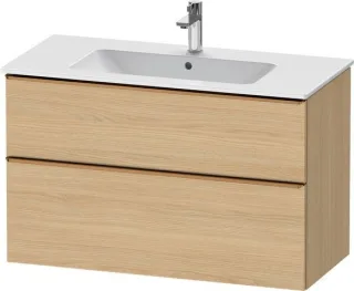 Duravit D-Neo Waschtischunterbau wandhängend Natur Eiche Matt 1010x462x625 mm - DE4363004300000 DE4363004300000