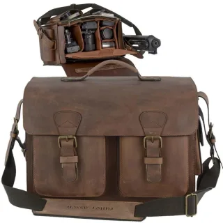 Kameratasche Leder 38x28cm "Classic Camerabags" Ruitertassen 3105-73