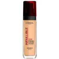 L'ORÉAL PARIS Foundation INFAILLIBLE 32H FRESH WEAR MAKE-UP FOUNDATION, wirkt bis zu 32 Stunden lang wie frisch aufgetragen