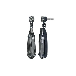 konplott - Ohrstecker - Strictly Beautiful grau