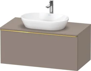 Duravit D-Neo Konsolenwaschtischunterbau wandhängend Basalt Matt 1000x550x459 mm - DE4948034430000 DE4948034430000