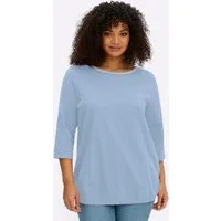 Sheego T-Shirt 3/4-Arm-Shirt 3/4-Arm