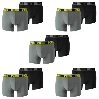 10 er Pack Puma Herren Active Boxer Shorts Unterwäsche Sport