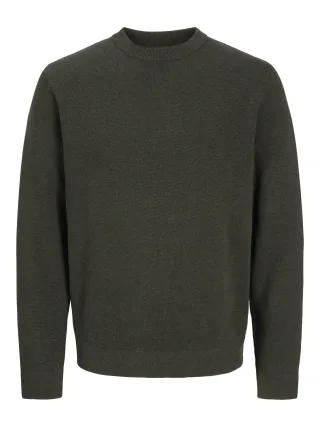 JACK&JONES - JPRBLAMILANO STITCH KNIT CREW NECK SN Rosin - Gr. - M