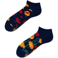 Many Mornings Sneakersocken Many Mornings Sneaker Flower Power Navy (1 Paar, 1-Paar, 1 Paar) immer ein dismatching Paar
