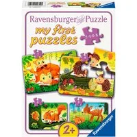 Ravensburger Puzzle Kleine Tierfamilien, 20 Puzzleteile, Made in Europe