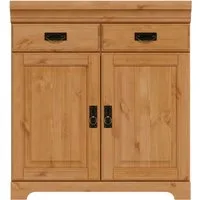 OTTO home Spülenschrank Rügen Breite 80 cm, Kiefer massiv, mit 2 Türen