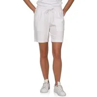 DENIMFY Sweatshorts Damen Leinen Shorts DFAlessia Regular Fit Leinenshorts mit Kordelzug