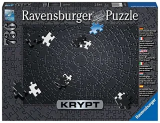 Ravensburger Puzzle 15260 - Krypt Puzzle Schwarz [736 Teile]
