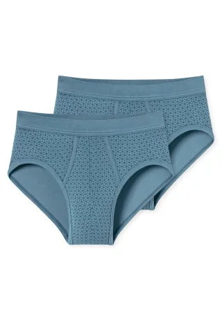 SCHIESSER - 2PACK Sportslip atlantikblau - Gr. - 6