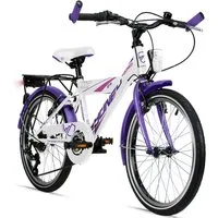 bergsteiger Kinderfahrrad Sydney 20, 24 Zoll, 6 - 9 Jahre, StVZO, Mädchen, Jungen, Shimano Tourney RD-TY300 Schaltwerk, Kettenschaltung, V-Bremsen, Dynamo