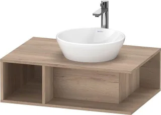 Duravit D-Neo Konsolen-Waschtischunterbau wandhängend 800x550x260 Ei Marmoriert DE495805555