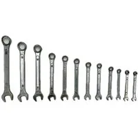 TRIZERATOP Gabel- und Ringschlüssel Maulringschlüssel-Satz 12-tlg. 6 - 22 mm (Maulringschlüssel-Satz 12-tlg. 6, 7, 8, 9, 10, 11, 12, 13, 14, 17, 19, 22 mm, 12 St)