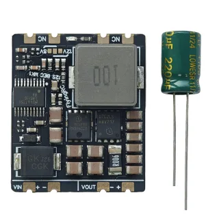 FlyingRC 10A 12S V1 BEC Step-down Module 5.2V/ 8V/ 12V Output with 35V 220UF Capacitor for RC FPV Racing Drones