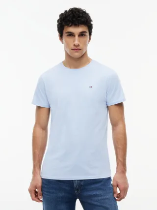 Tommy Jeans (PVH Group) - TJM XSLIM JERSEY TEE EXT Moonlight Iris - Gr. - XXL