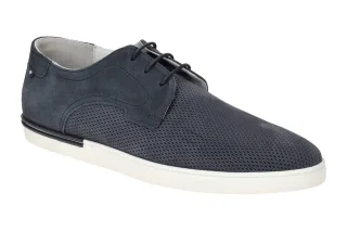 Floris van Bommel FvB 30288-41-01 Halbschuhe Herren blau dunkelblau Extra Weit