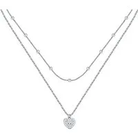 CHRIST Silberkette CHRIST Damen-Kette 925er Silber, recycelt Zirkonia