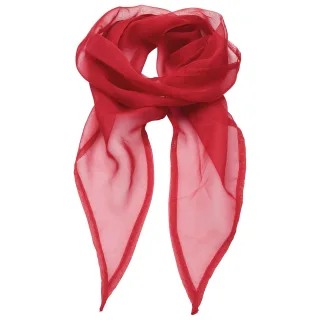 Premier - "Colours" Schal für Herren/Damen Unisex (Rot)
