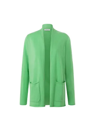 MAERZ Muenchen - Strick Cardigan 1/1 Arm green mint - Gr. - 38